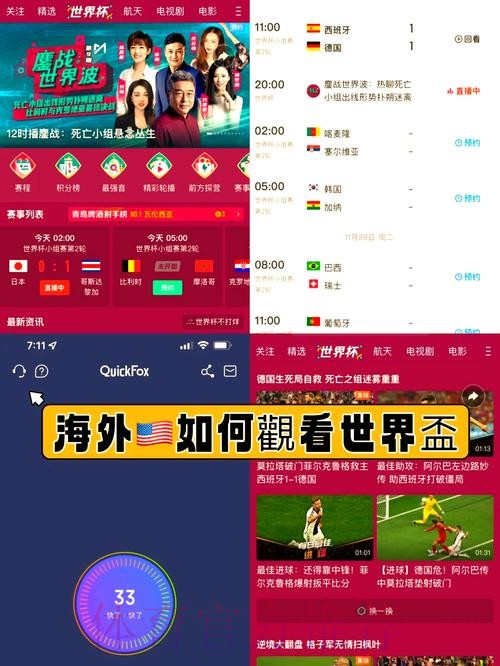 畅享高清世界杯直播，推荐优质平台
